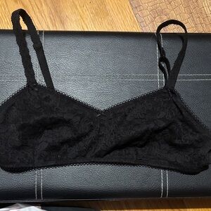 Chic Black Lace Bralette